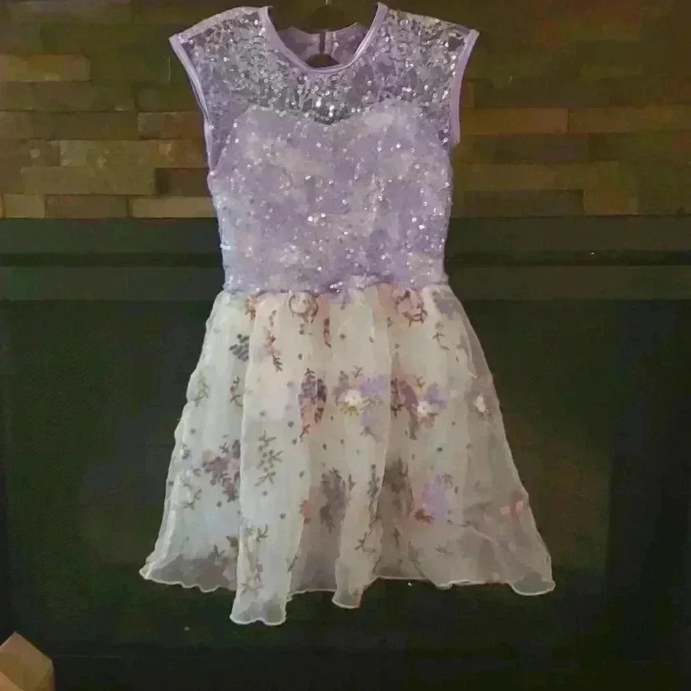 Floral day dress lyrical costume